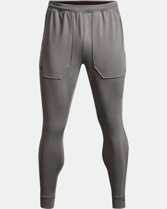 Pantaloni UA RUSH™ Fitted da uomo, Gray, pdpMainDesktop image number 4